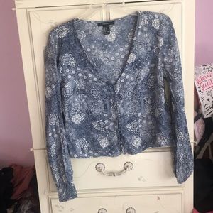 NWOT button down top